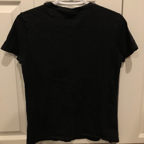 Black Classic Adidas Logo T-Shirt - Picture 3 of 3